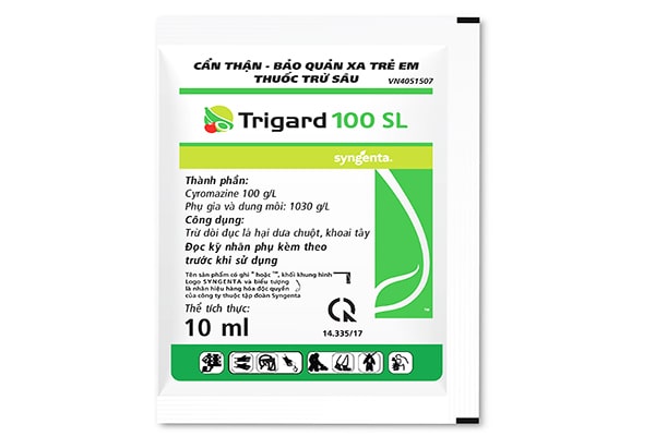 Trigard 100SL, thuốc đặc trị sâu vẽ bùa cách diệt cách xử lý sau ve bua